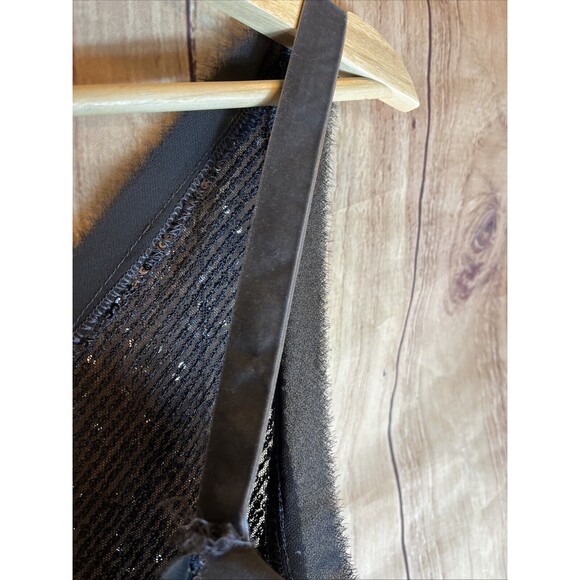 Free People Bodysuit Womens Medium Sequin Spark Party Event Concert 170/96A - Picture 5 of 14